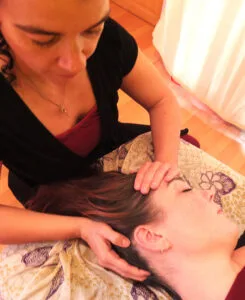massage tete
