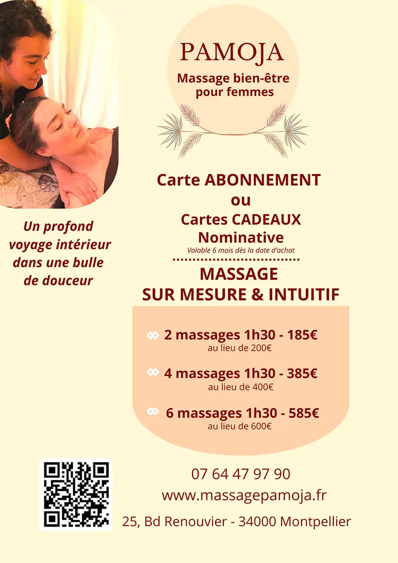 massage pamoja Carte abonnement 2025
